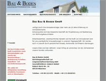 Tablet Screenshot of bauundboden.biz